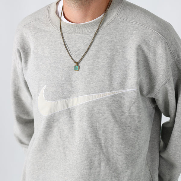 Grey y2ks Nike Sweatshirt (M)